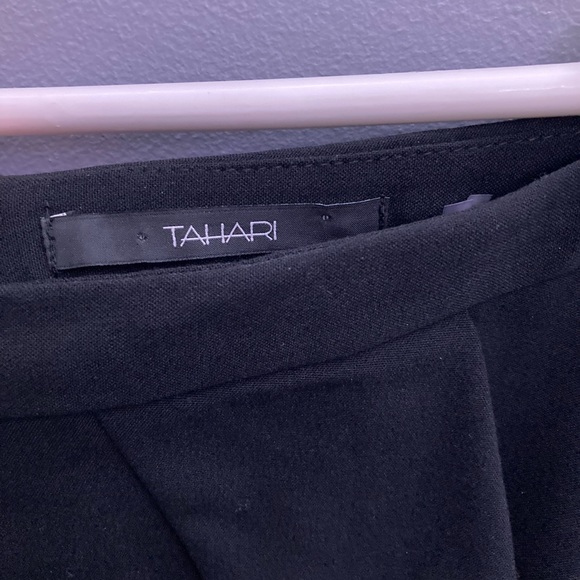 Tahari Black Shirt with Ruffle - Picture 6 of 7